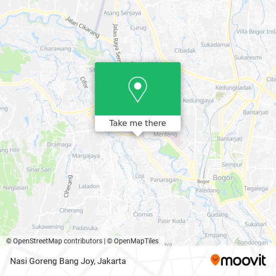 Nasi Goreng Bang Joy map