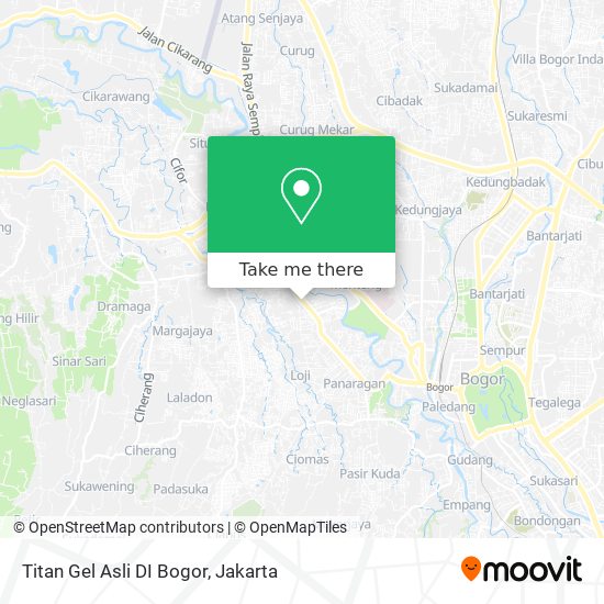 Titan Gel Asli DI Bogor map