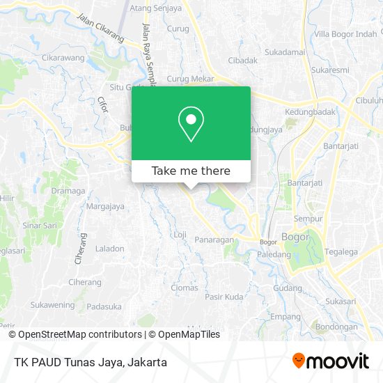 TK PAUD Tunas Jaya map