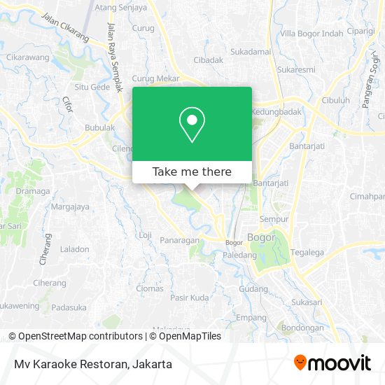 Mv Karaoke Restoran map
