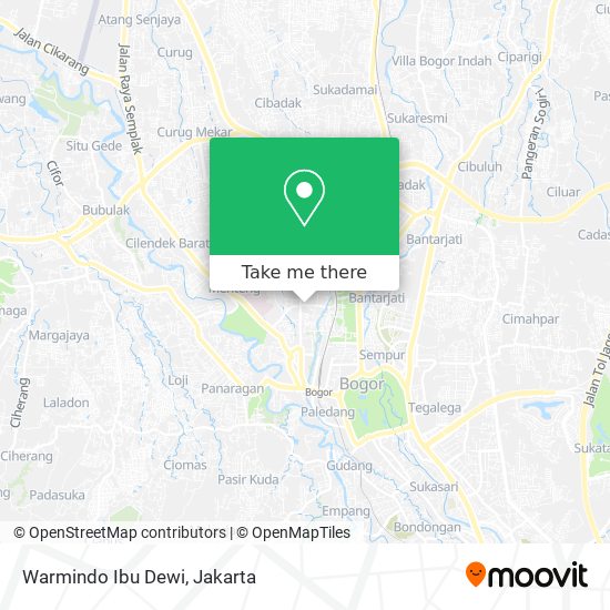 Warmindo Ibu Dewi map