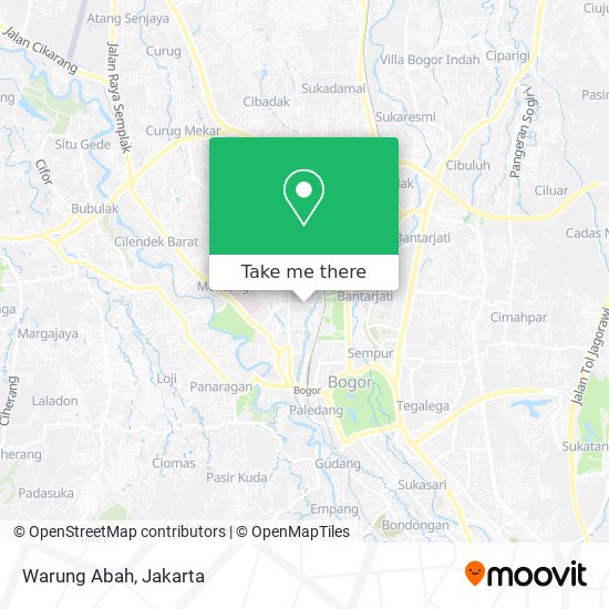 Warung Abah map