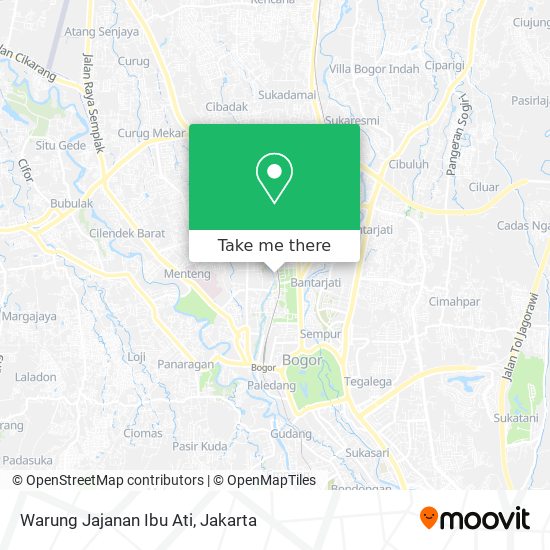 Warung Jajanan Ibu Ati map