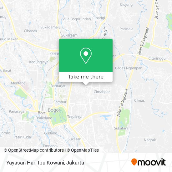 Yayasan Hari Ibu Kowani map