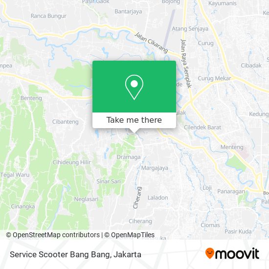 Service Scooter Bang Bang map