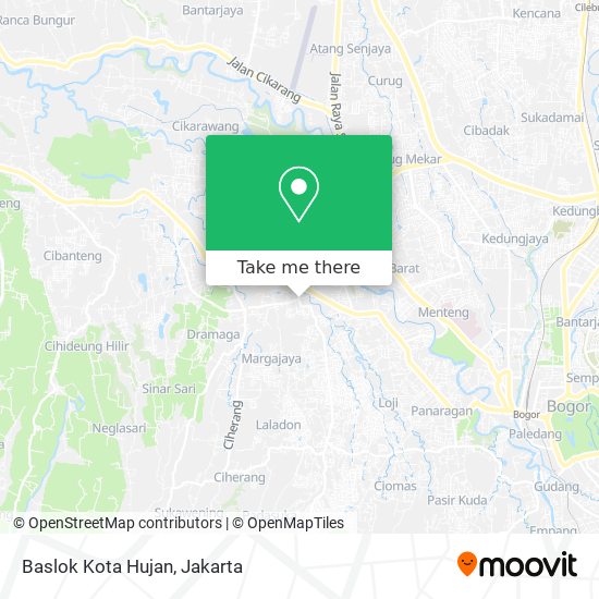 Baslok Kota Hujan map