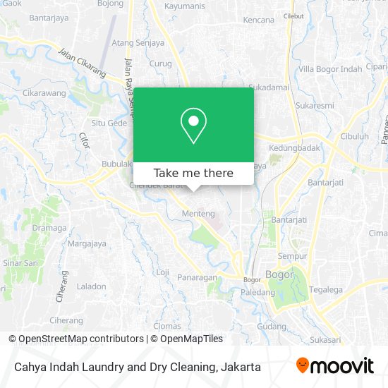 Cahya Indah Laundry and Dry Cleaning map