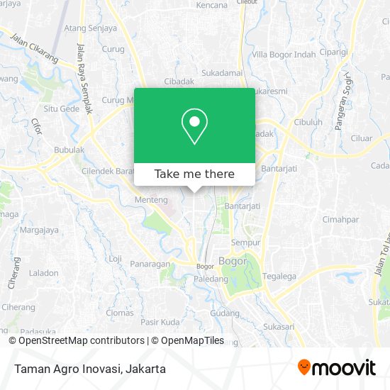 Taman Agro Inovasi map