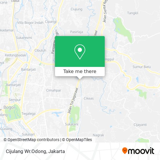 Cijulang Wr.Odong map