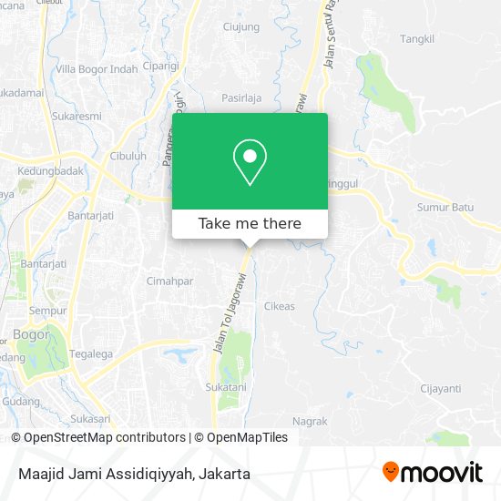 Maajid Jami Assidiqiyyah map