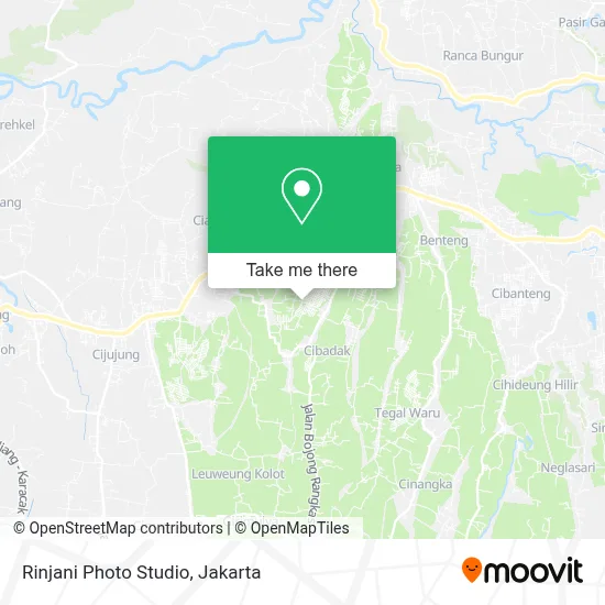 Rinjani Photo Studio map