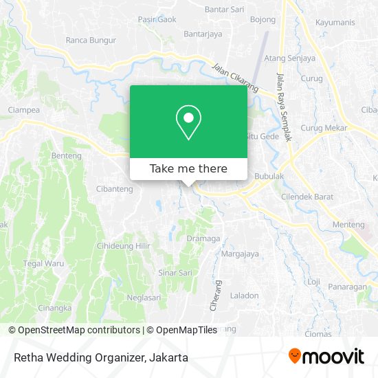 Retha Wedding Organizer map