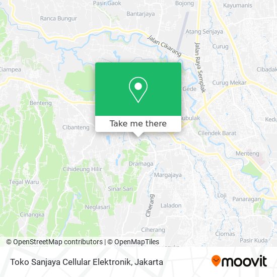 Toko Sanjaya Cellular Elektronik map