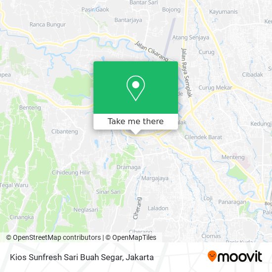 Kios Sunfresh Sari Buah Segar map