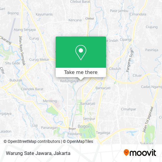 Warung Sate Jawara map