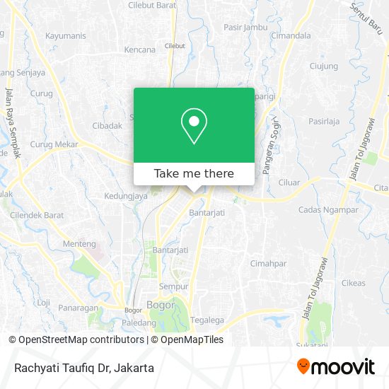 Rachyati Taufiq Dr map