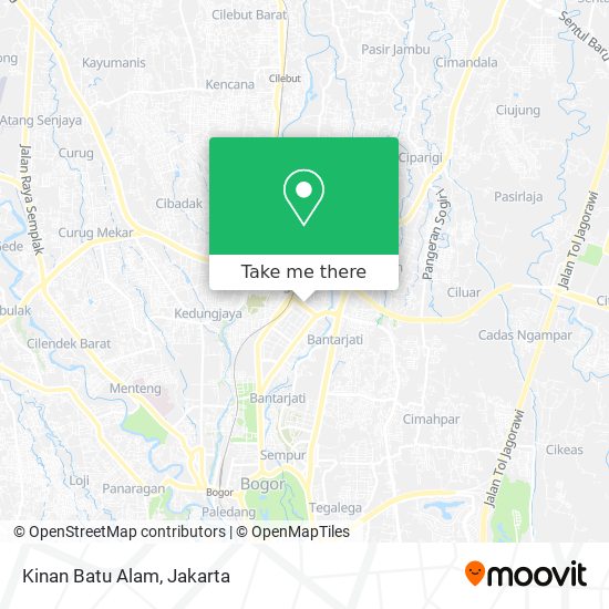 Kinan Batu Alam map