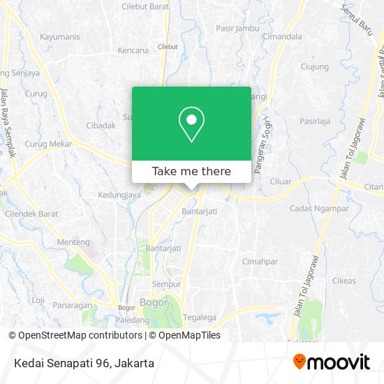 Kedai Senapati 96 map