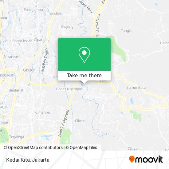 Kedai Kita map