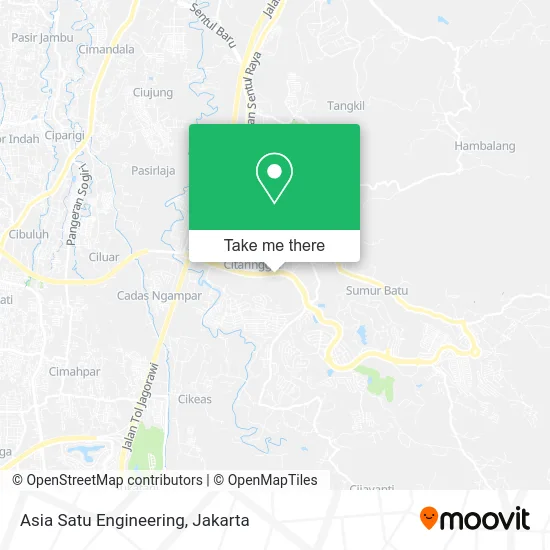 Asia Satu Engineering map