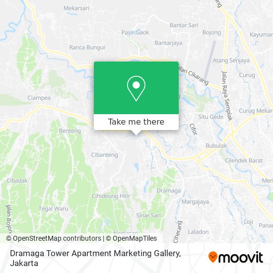 Dramaga Tower Apartment Marketing Gallery map