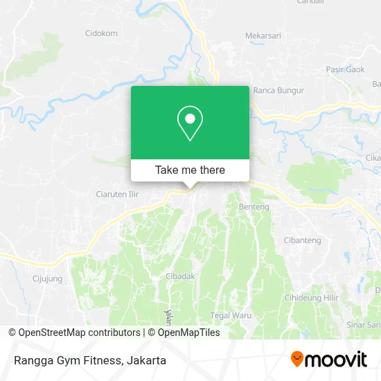 Rangga Gym Fitness map