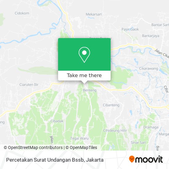 Percetakan Surat Undangan Bssb map