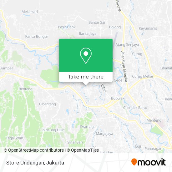 Store Undangan map