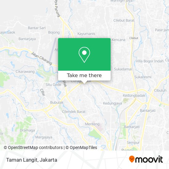 Taman Langit map