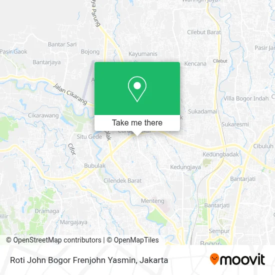 Roti John Bogor Frenjohn Yasmin map