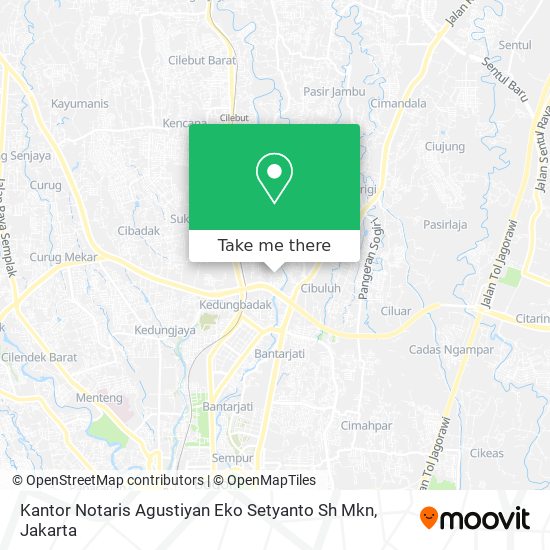 Kantor Notaris Agustiyan Eko Setyanto Sh Mkn map