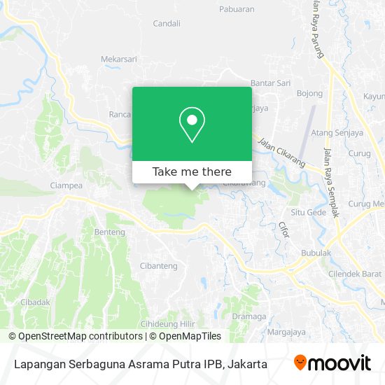 Lapangan Serbaguna Asrama Putra IPB map