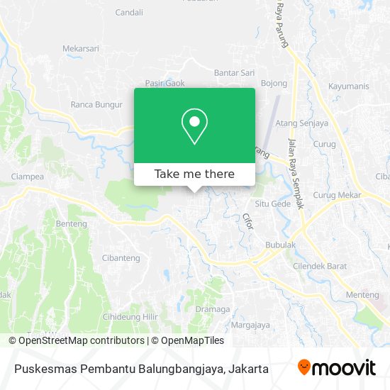 Puskesmas Pembantu Balungbangjaya map