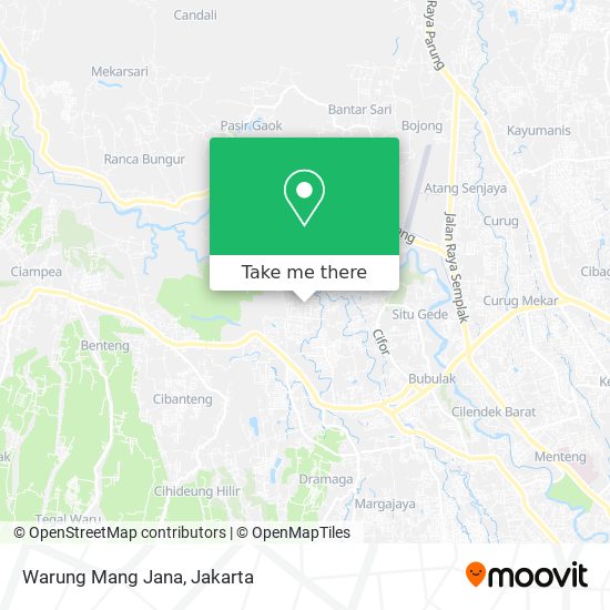 Warung Mang Jana map