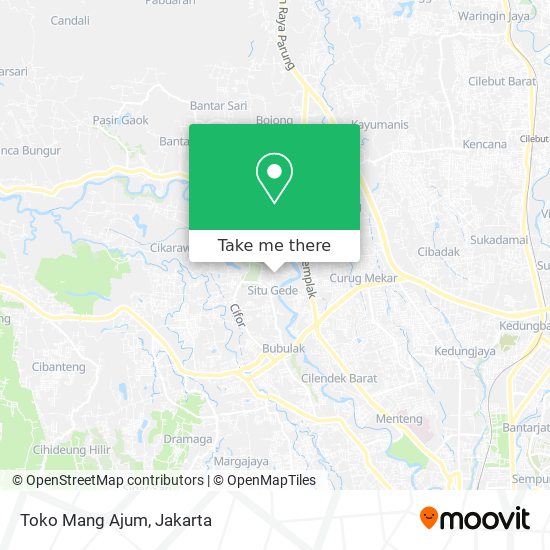 Toko Mang Ajum map