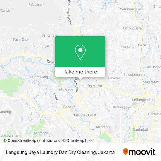 Langsung Jaya Laundry Dan Dry Cleaning map