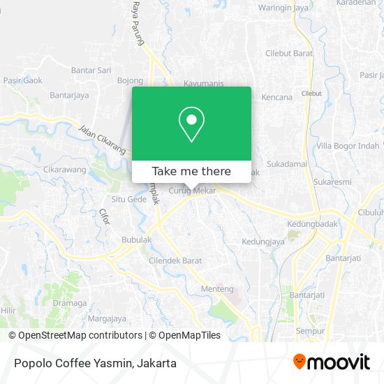 Popolo Coffee Yasmin map