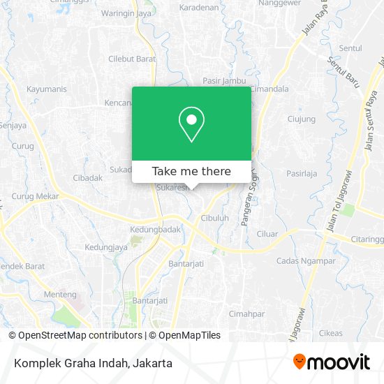 Komplek Graha Indah map