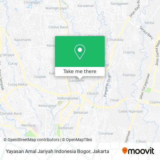 Yayasan Amal Jariyah Indonesia Bogor map