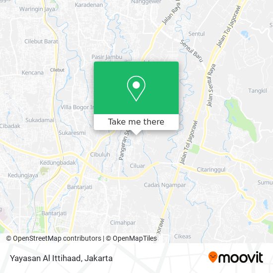 Yayasan Al Ittihaad map