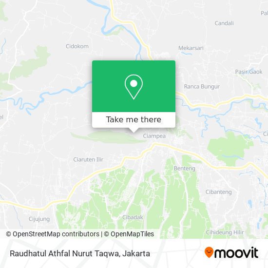 Raudhatul Athfal Nurut Taqwa map