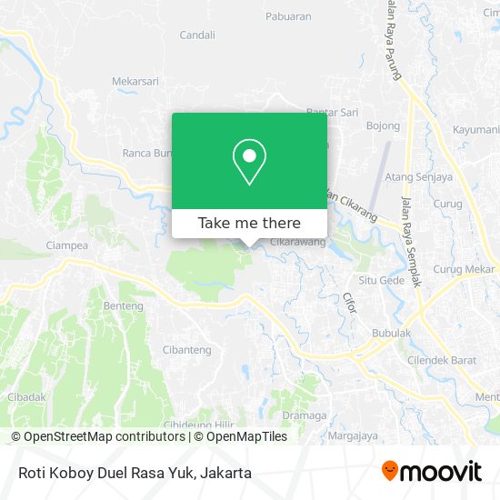 Roti Koboy Duel Rasa Yuk map