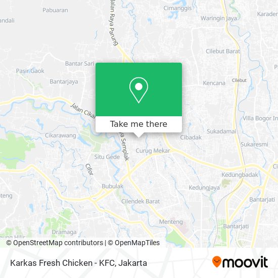 Karkas Fresh Chicken - KFC map