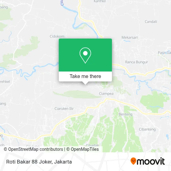 Roti Bakar 88 Joker map