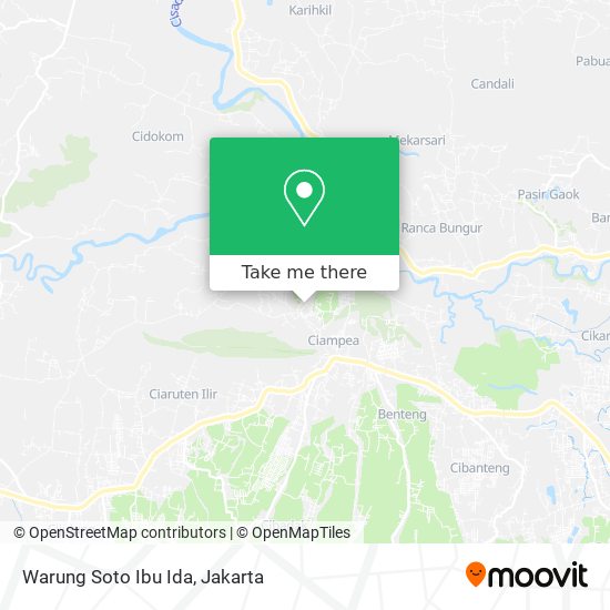 Warung Soto Ibu Ida map