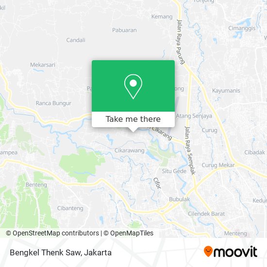 Bengkel Thenk Saw map