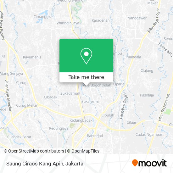 Saung Ciraos Kang Apin map