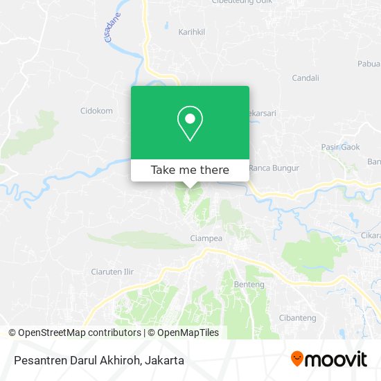 Pesantren Darul Akhiroh map