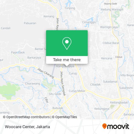 Woocare Center map