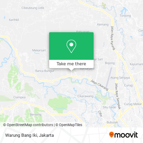 Warung Bang Iki map